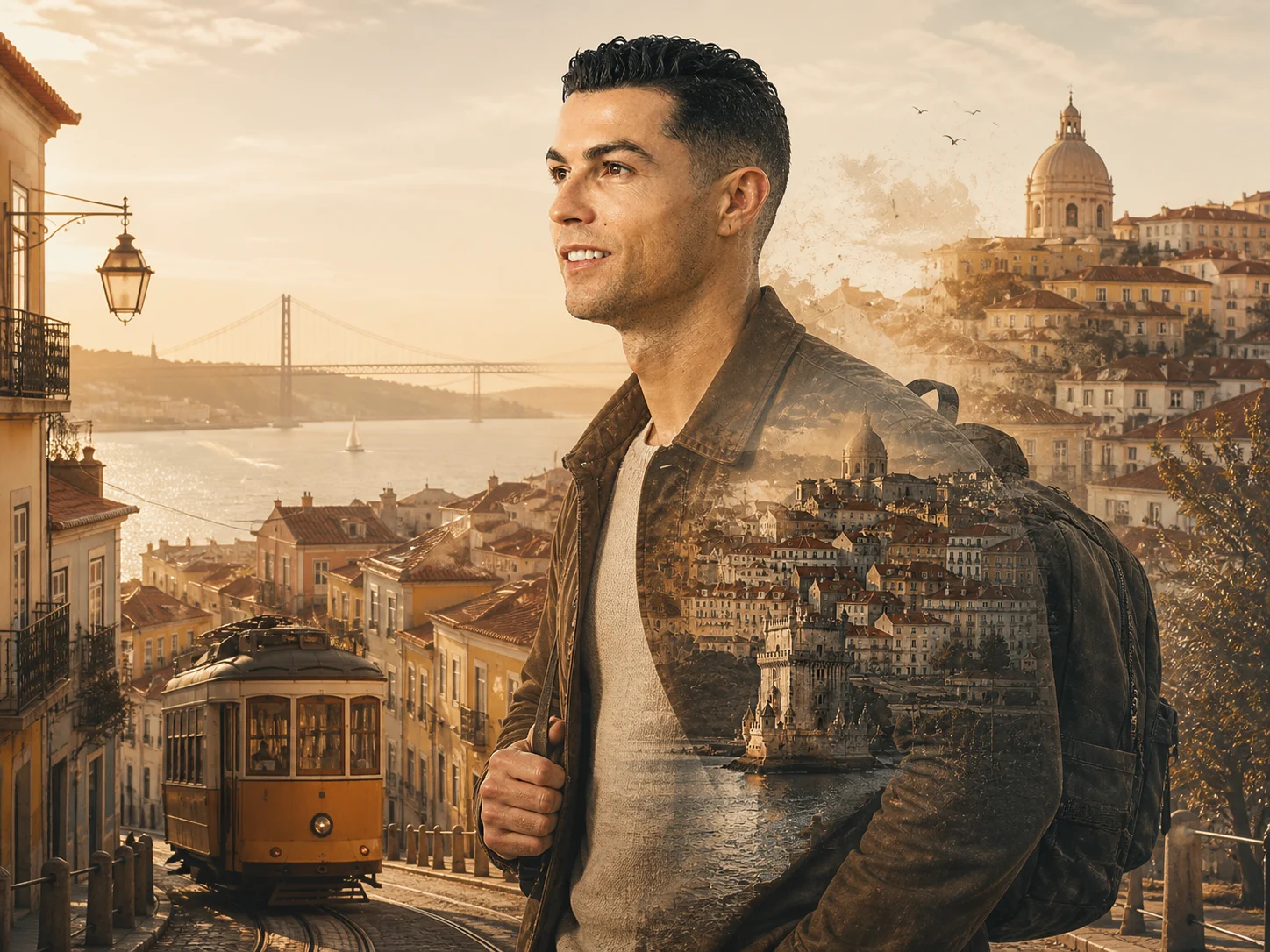 Portugal travel magazine poster prompt