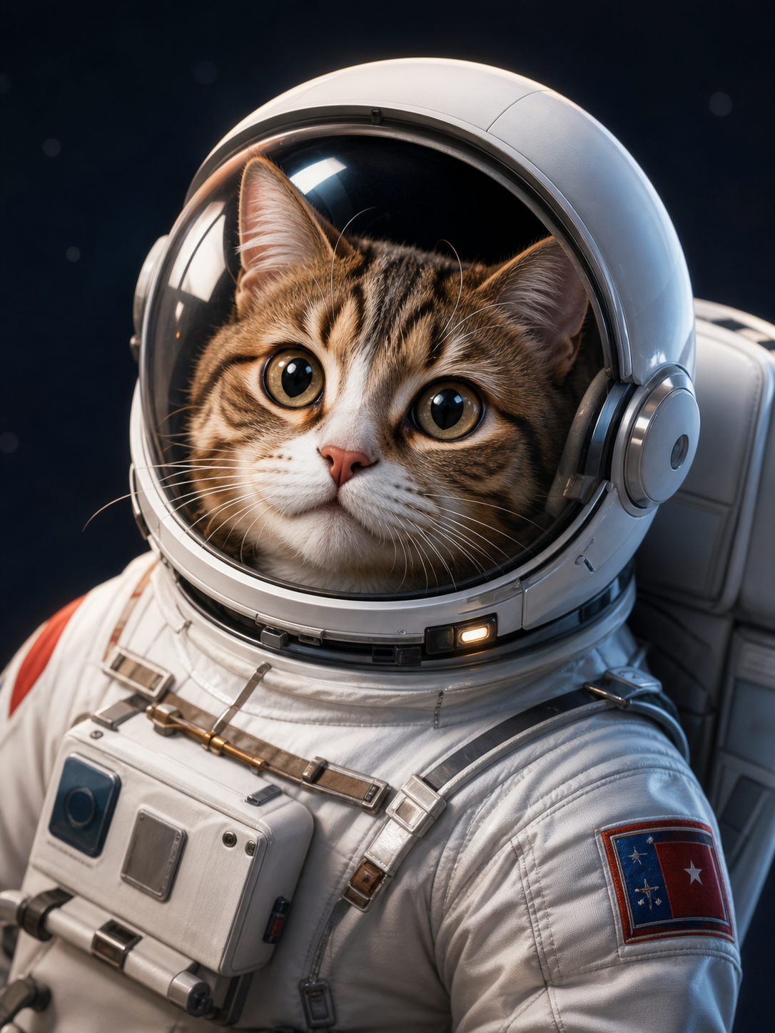 宇航员猫咪 AI 图